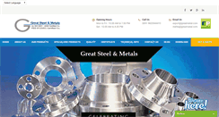 Desktop Screenshot of greatmetal.com